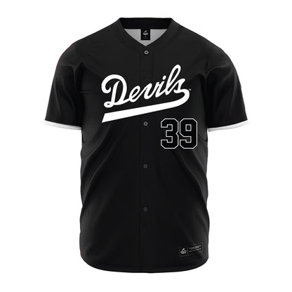 Arizona State - NCAA Baseball : Ryan Caruso - Black Jersey-0