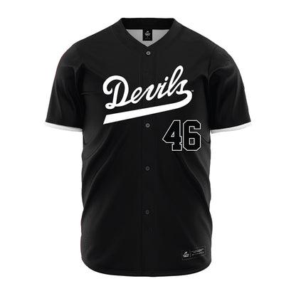 Arizona State - NCAA Baseball : Brandon Olivera - Black Jersey-0