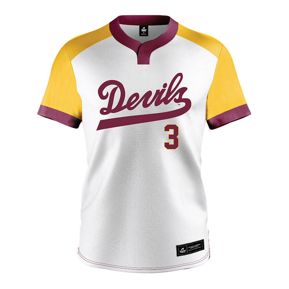 Arizona State - NCAA Softball : Aissa Silva - White Jersey-0