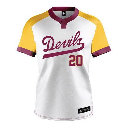 Arizona State - NCAA Softball : Takyla Davis - White Jersey-0