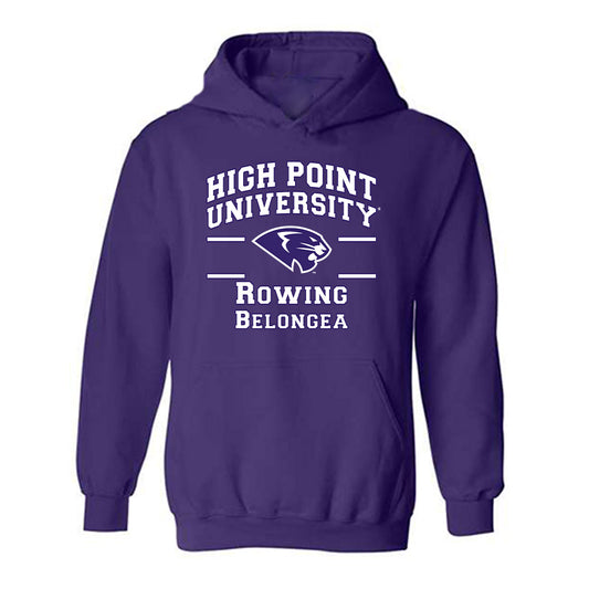 High Point - NCAA Women's Rowing : Alesandra Belongea - Classic Fashion Shersey Hooded Sweatshirt-0