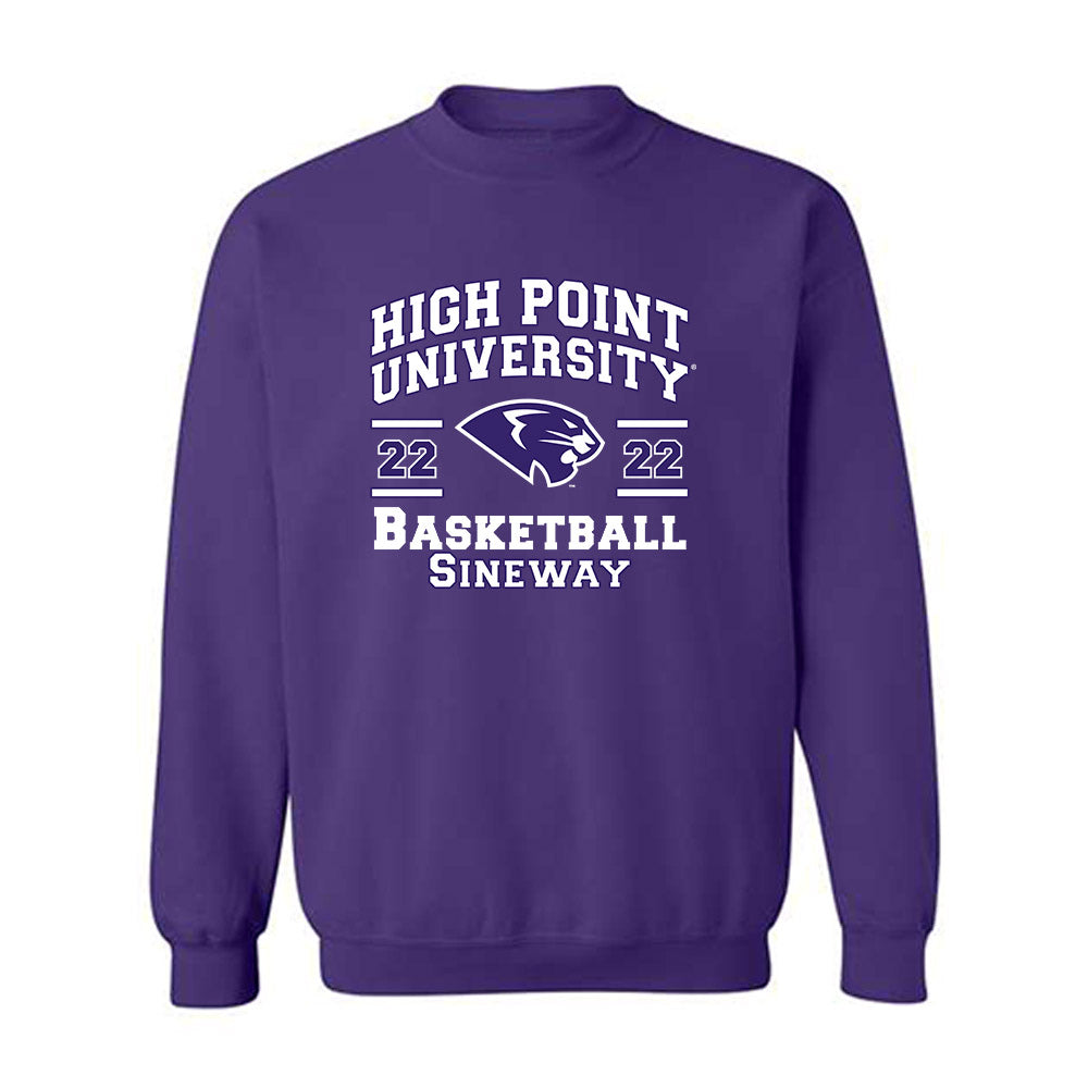 High Point - NCAA Men's Basketball : Andrew Sineway - Classic Fashion Shersey Crewneck Sweatshirt-0