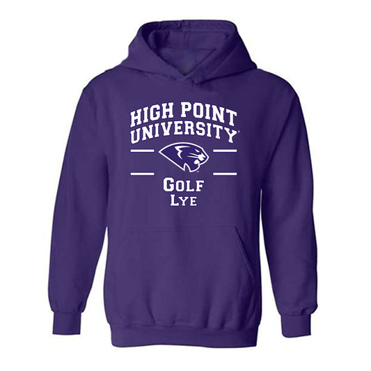 High Point - NCAA Women's Golf : Eva Lye - Classic Fashion Shersey Hooded Sweatshirt-0