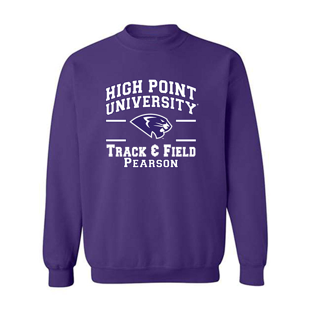 High Point - NCAA Women's Track & Field : Ashari Pearson - Classic Fashion Shersey Crewneck Sweatshirt-0