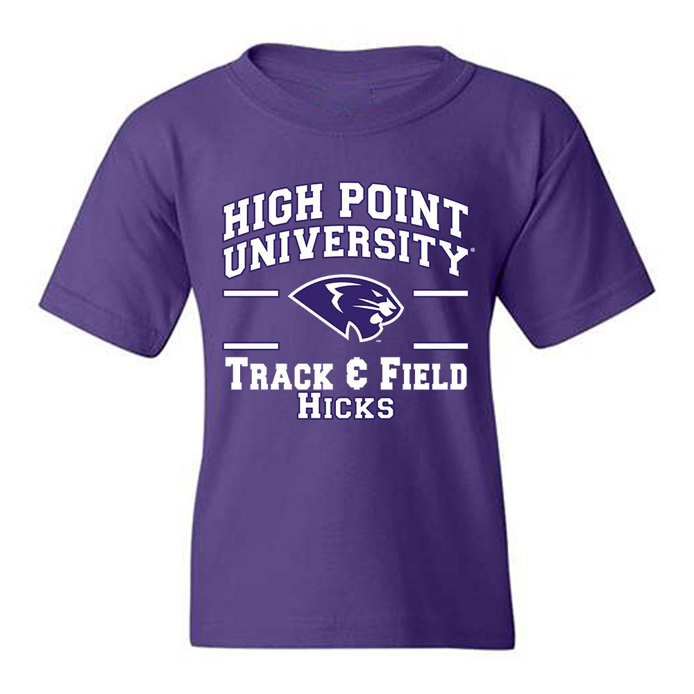 High Point - NCAA Women's Track & Field : Kendall Hicks - Classic Fashion Shersey Youth T-Shirt-0