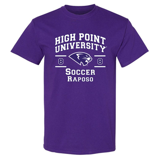 High Point - NCAA Men's Soccer : Bernardo Raposo - Classic Fashion Shersey T-Shirt-0