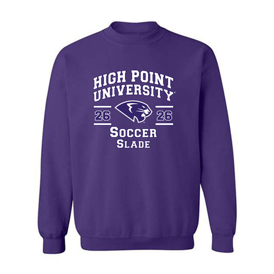 High Point - NCAA Men's Soccer : Jack Slade - Classic Fashion Shersey Crewneck Sweatshirt-0
