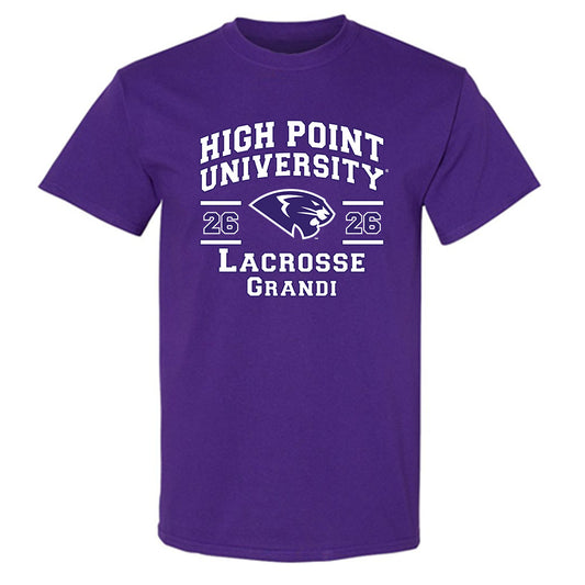 High Point - NCAA Women's Lacrosse : Ava Grandi - Classic Fashion Shersey T-Shirt-0