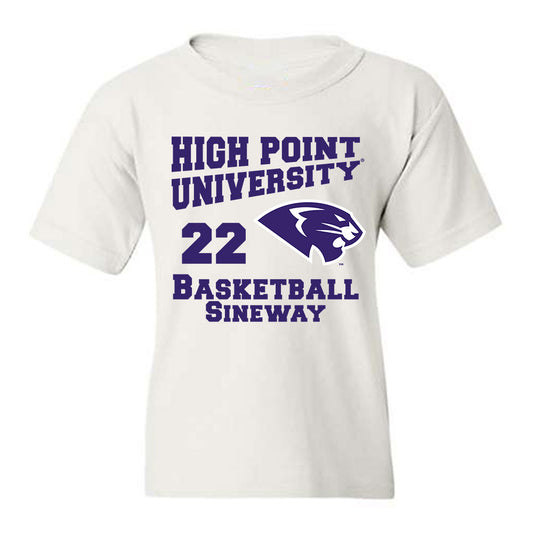 High Point - NCAA Men's Basketball : Andrew Sineway - Youth T-Shirt-0