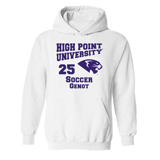 High Point - NCAA Men's Soccer : Kingston Genot - Hooded Sweatshirt-0
