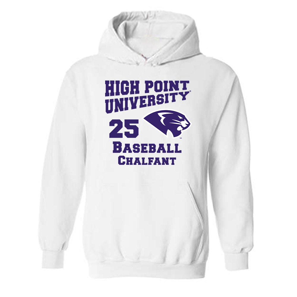 High Point - NCAA Baseball : Cam Chalfant - Hooded Sweatshirt-0