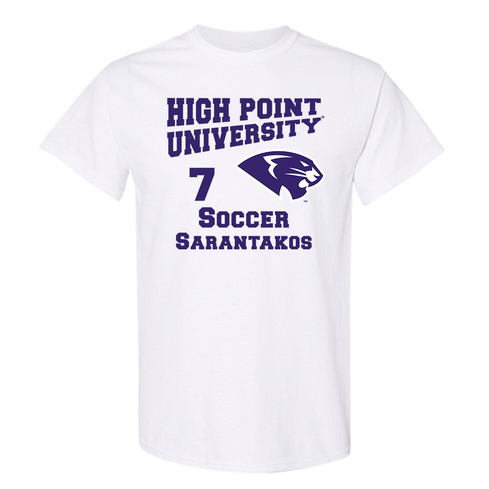 High Point - NCAA Men's Soccer : Nick Sarantakos - T-Shirt-0