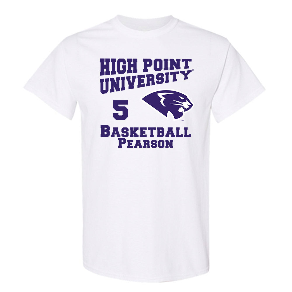 High Point - NCAA Men's Basketball : Trey Pearson - T-Shirt-0