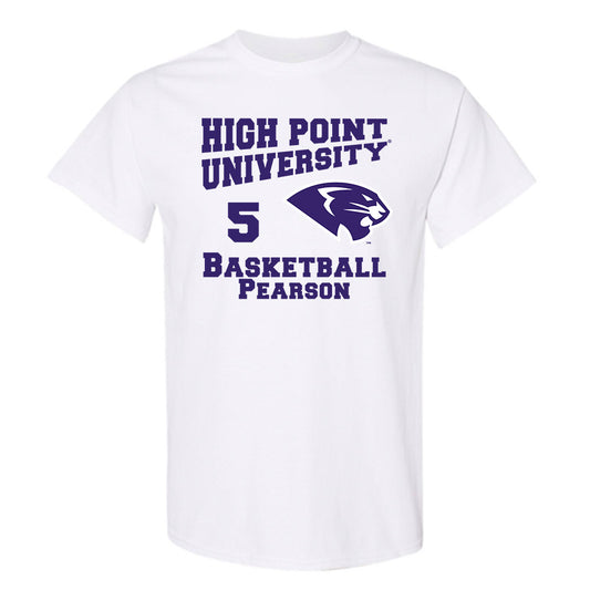 High Point - NCAA Men's Basketball : Trey Pearson - T-Shirt-0