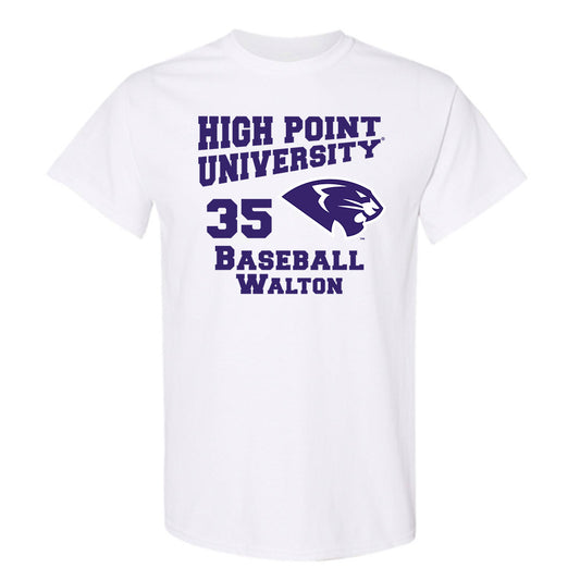 High Point - NCAA Baseball : Wade Walton - T-Shirt-0
