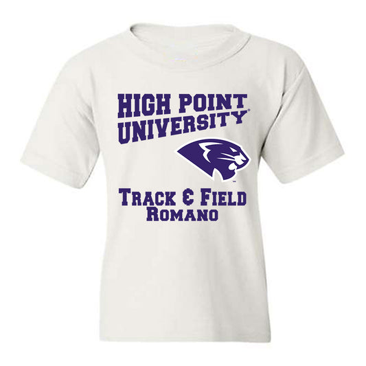 High Point - NCAA Women's Track & Field : Emily Romano - Youth T-Shirt-0