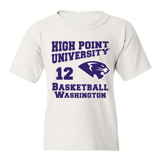 High Point - NCAA Men's Basketball : Scotty Washington - Youth T-Shirt-0