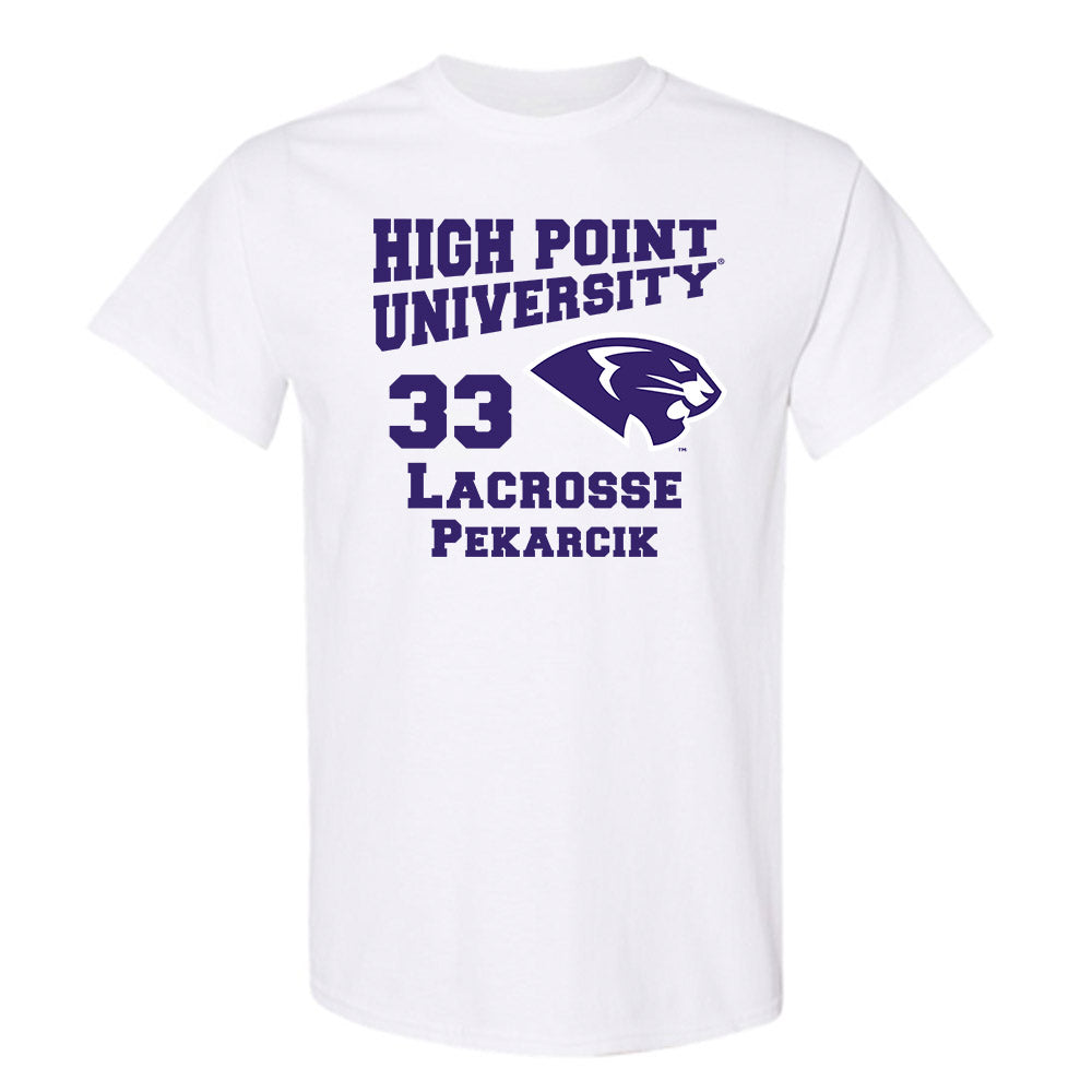 High Point - NCAA Women's Lacrosse : Emerson Pekarcik - T-Shirt-0