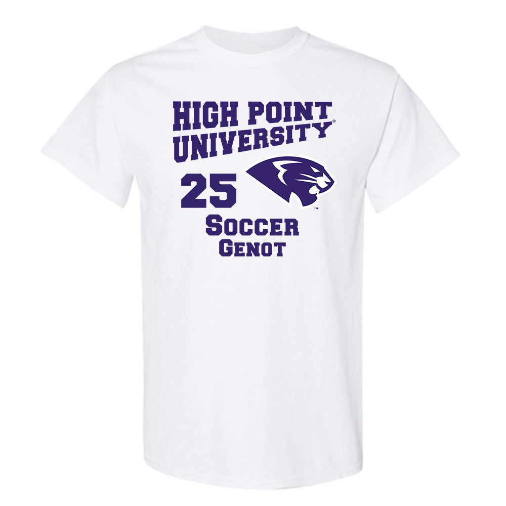 High Point - NCAA Men's Soccer : Kingston Genot - T-Shirt-0