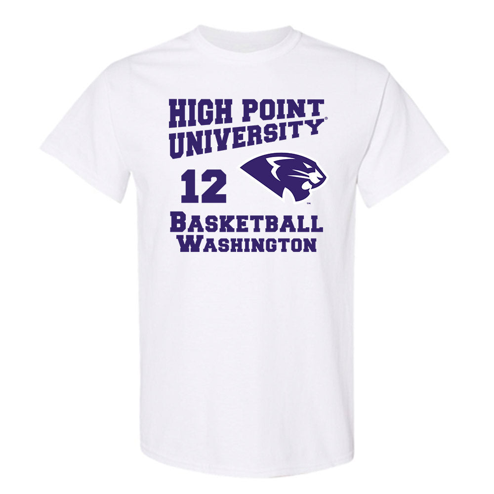 High Point - NCAA Men's Basketball : Scotty Washington - T-Shirt-0