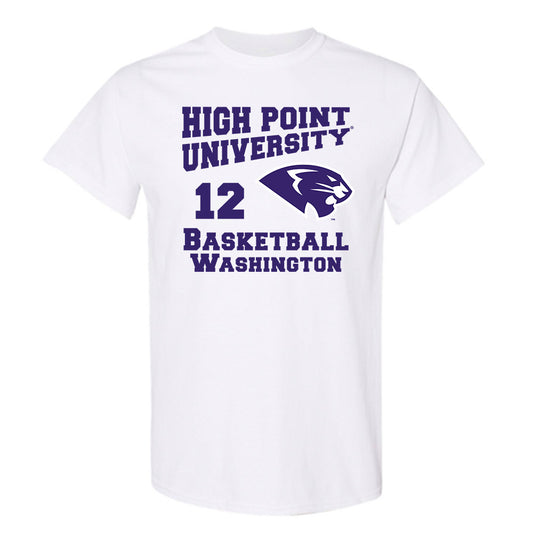 High Point - NCAA Men's Basketball : Scotty Washington - T-Shirt-0