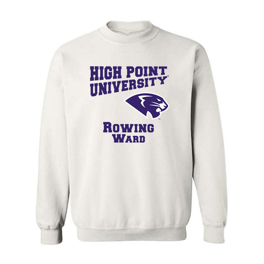 High Point - NCAA Women's Rowing : Cate Ward - Crewneck Sweatshirt-0