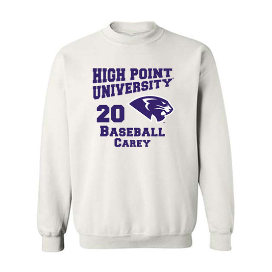 High Point - NCAA Baseball : Jack Carey - Crewneck Sweatshirt-0
