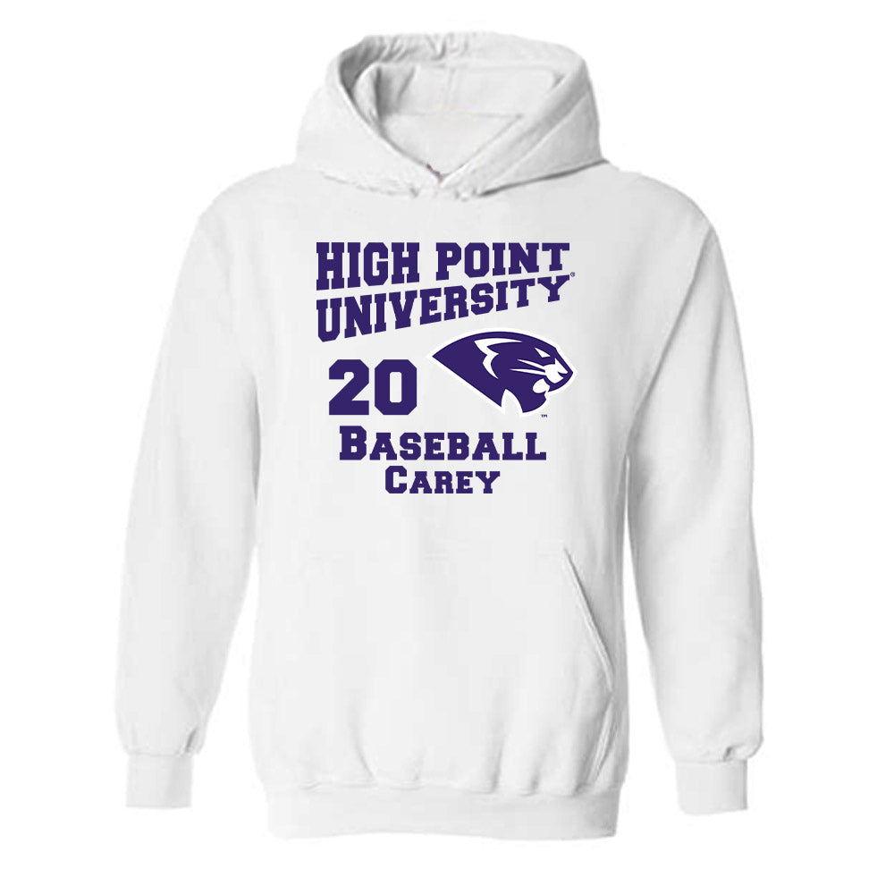 High Point - NCAA Baseball : Jack Carey - Hooded Sweatshirt-0