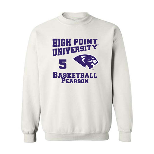 High Point - NCAA Men's Basketball : Trey Pearson - Crewneck Sweatshirt-0