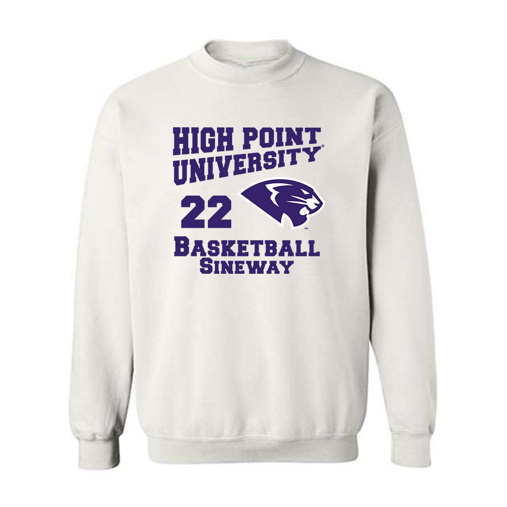 High Point - NCAA Men's Basketball : Andrew Sineway - Crewneck Sweatshirt-0