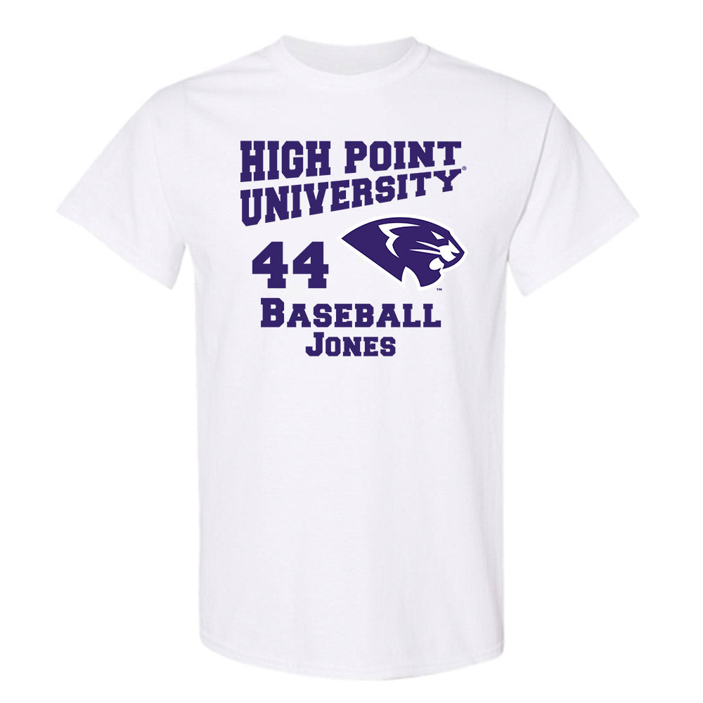 High Point - NCAA Baseball : Charlie Jones - T-Shirt-0