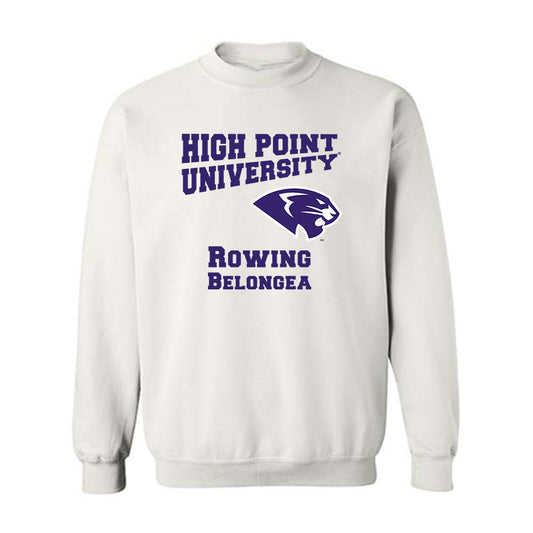 High Point - NCAA Women's Rowing : Alesandra Belongea - Crewneck Sweatshirt-0