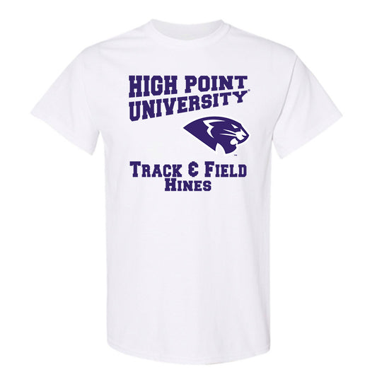 High Point - NCAA Women's Track & Field : Mya Hines - T-Shirt-0
