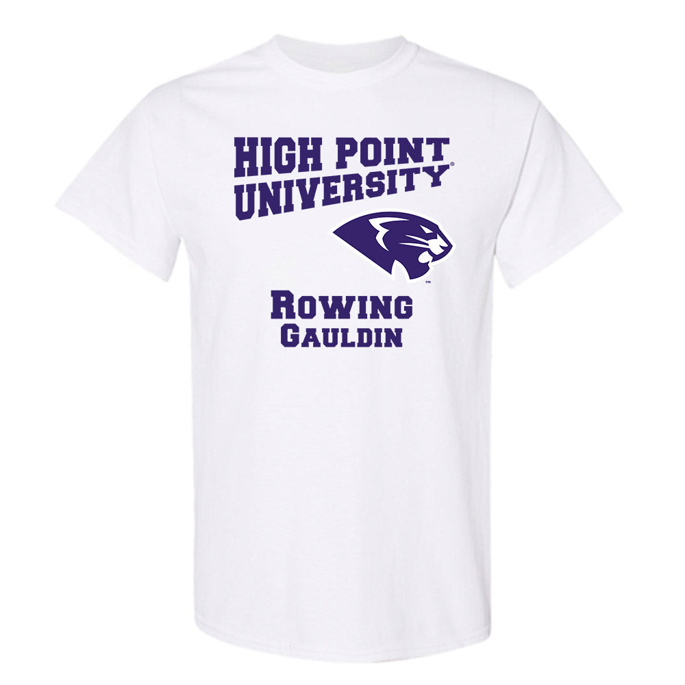 High Point - NCAA Women's Rowing : Reagan Gauldin - T-Shirt-0