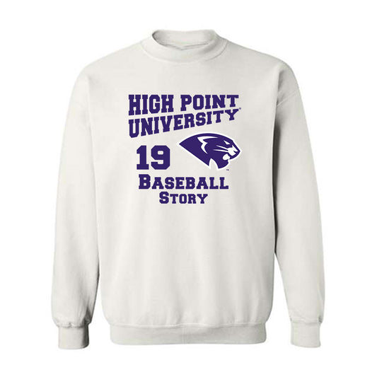 High Point - NCAA Baseball : Dylan Story - Crewneck Sweatshirt-0