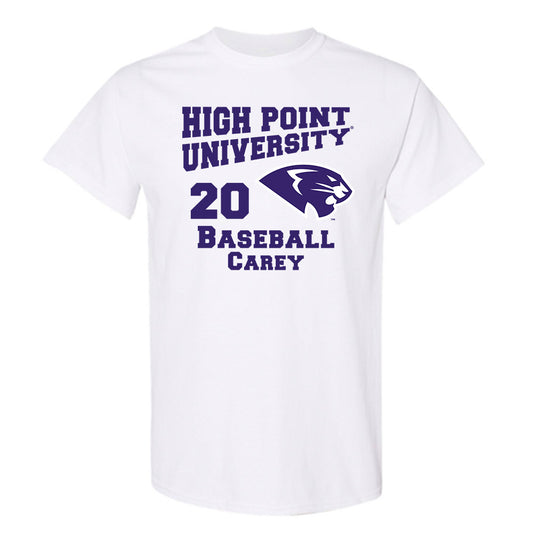 High Point - NCAA Baseball : Jack Carey - T-Shirt-0