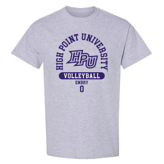 High Point - NCAA Women's Volleyball : Havani Embry - T-Shirt-0