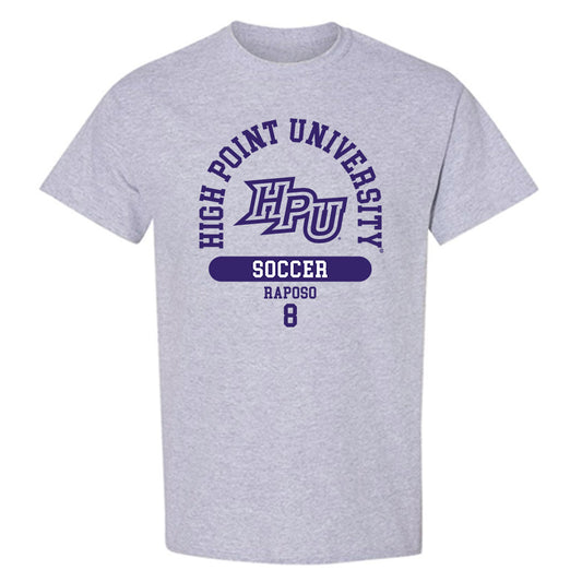 High Point - NCAA Men's Soccer : Bernardo Raposo - T-Shirt-0