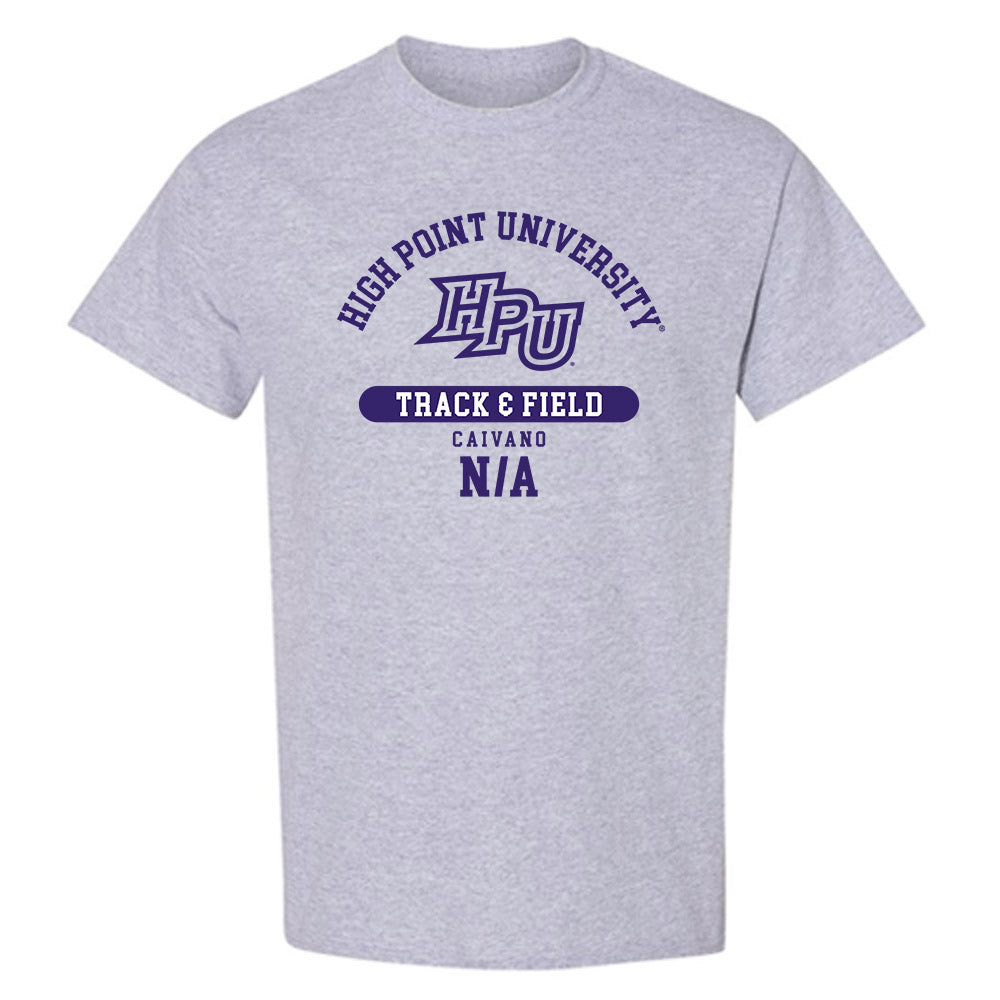 High Point - NCAA Men's Track & Field : David Caivano - Classic Fashion Shersey T-Shirt-0