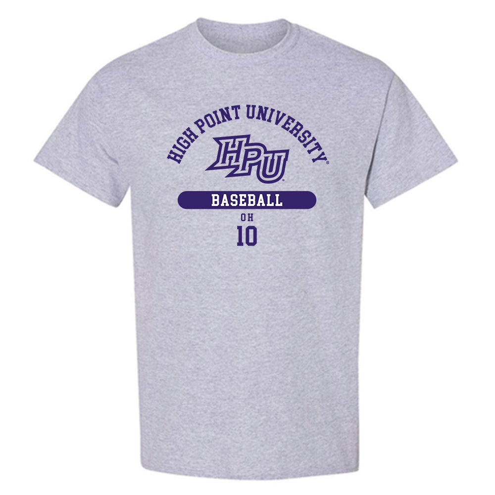 High Point - NCAA Baseball : Seojun Oh - Classic Fashion Shersey T-Shirt-0