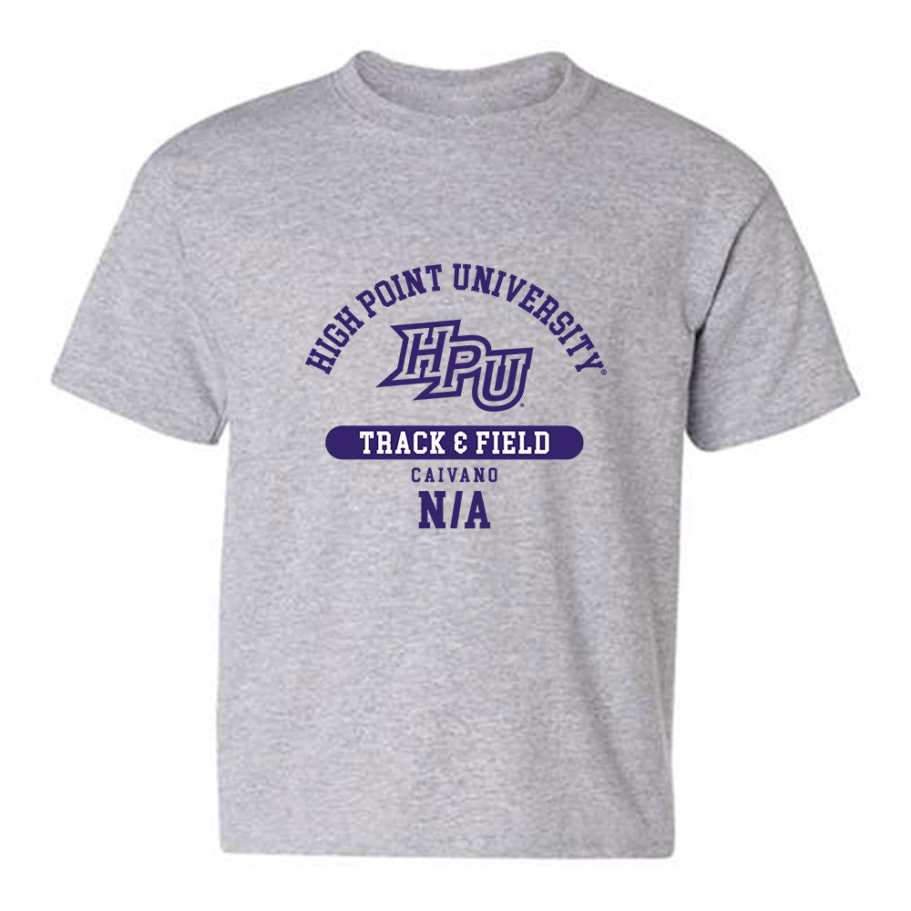 High Point - NCAA Men's Track & Field : David Caivano - Classic Fashion Shersey Youth T-Shirt-0