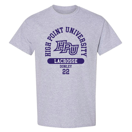 High Point - NCAA Women's Lacrosse : Jaidyn Donley - T-Shirt-0