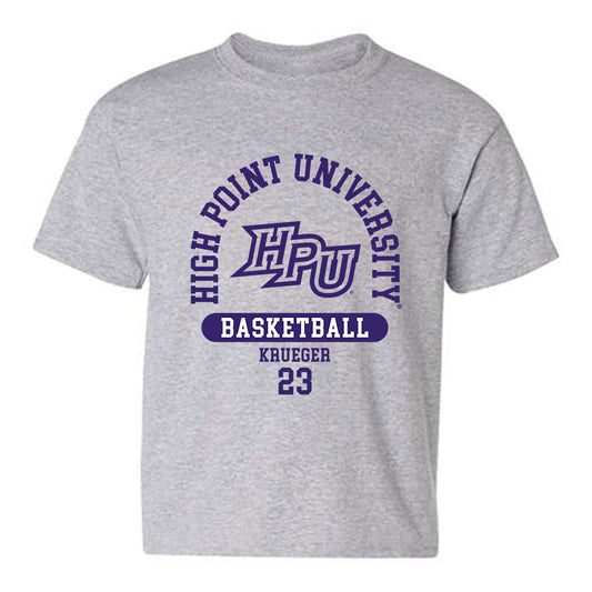 High Point - NCAA Men's Basketball : Kasen Krueger - Youth T-Shirt-0
