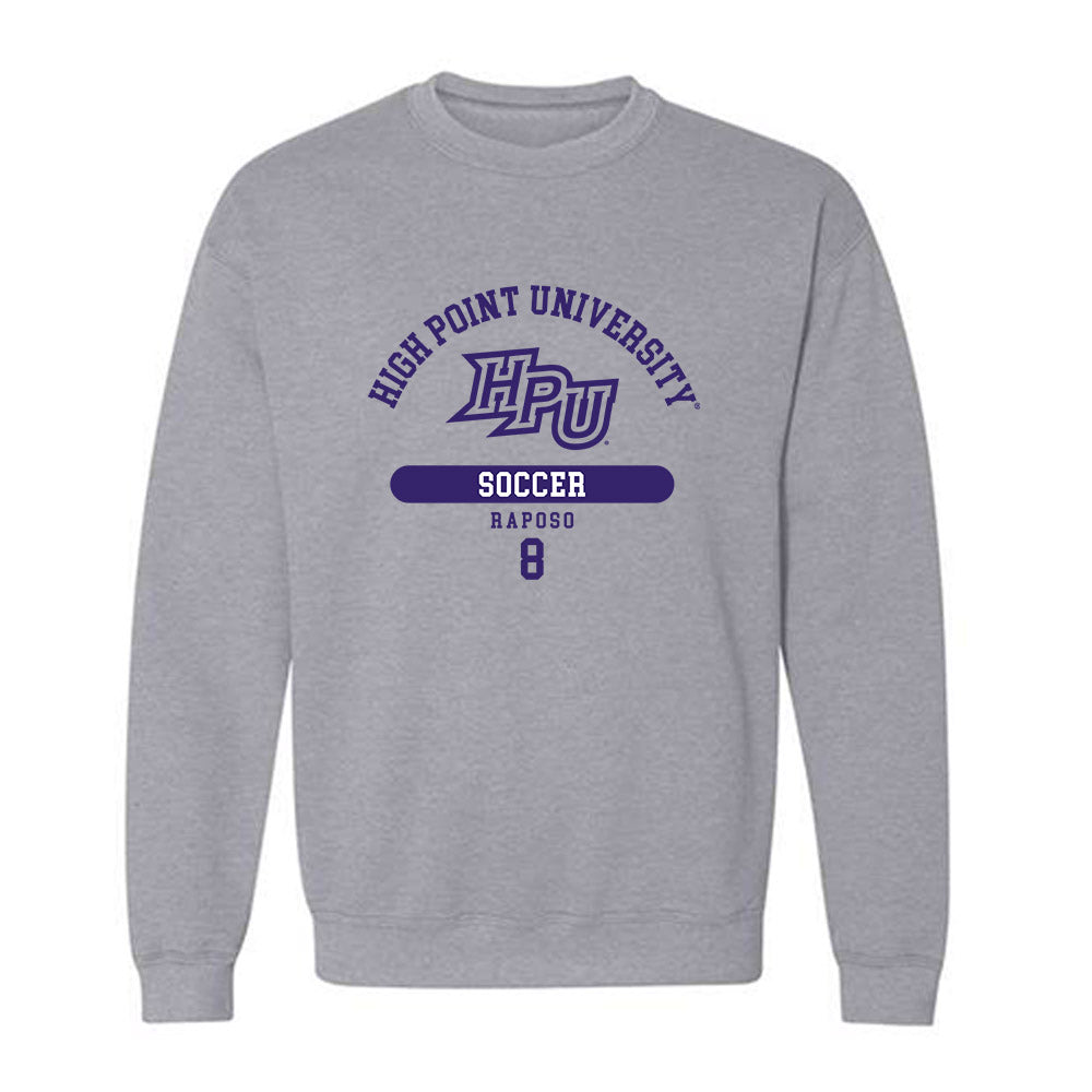 High Point - NCAA Men's Soccer : Bernardo Raposo - Classic Fashion Shersey Crewneck Sweatshirt-0