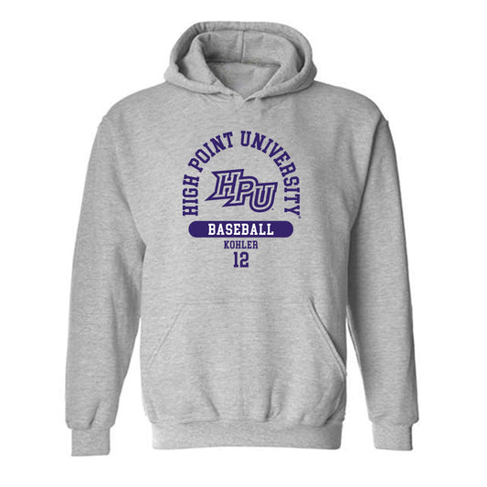 High Point - NCAA Baseball : Jace Kohler - Hooded Sweatshirt-0