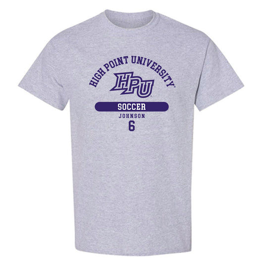 High Point - NCAA Men's Soccer : Koven Johnson - Classic Fashion Shersey T-Shirt-0