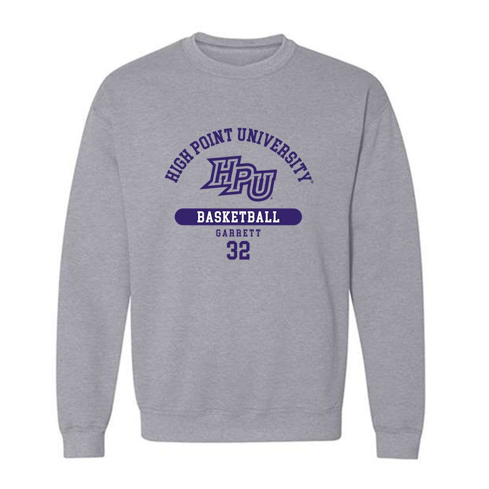 High Point - NCAA Men's Basketball : Isaac Garrett - Classic Fashion Shersey Crewneck Sweatshirt-0