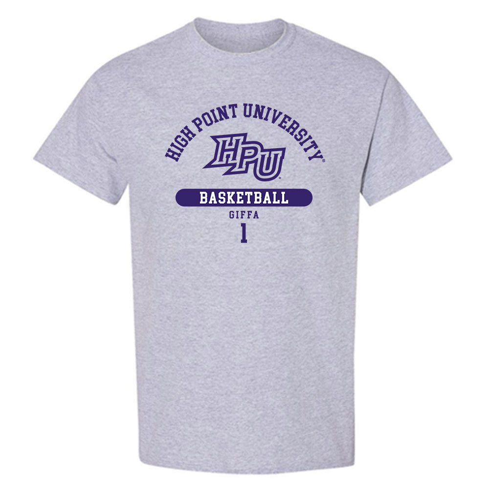 High Point - NCAA Men's Basketball : Kezza Giffa - Classic Fashion Shersey T-Shirt-0