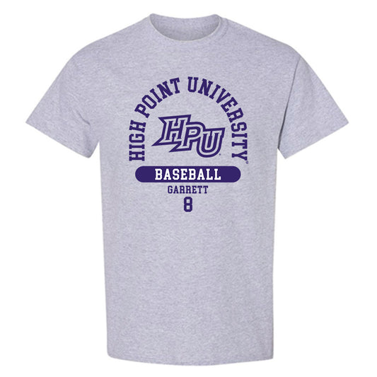 High Point - NCAA Baseball : Bryan Garrett - T-Shirt-0