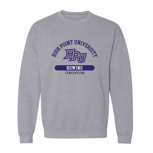 High Point - NCAA Women's Rowing : Kate Concepcion - Classic Fashion Shersey Crewneck Sweatshirt-0